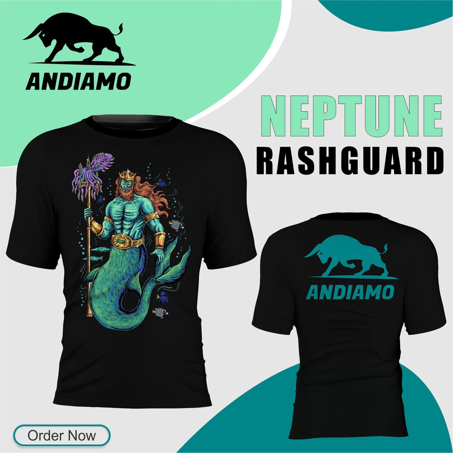 King Neptune Rashguard