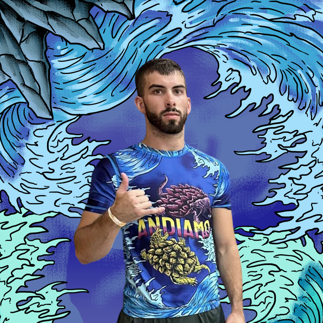 Water Turtles (Spike & Bolder)  Rashguard
