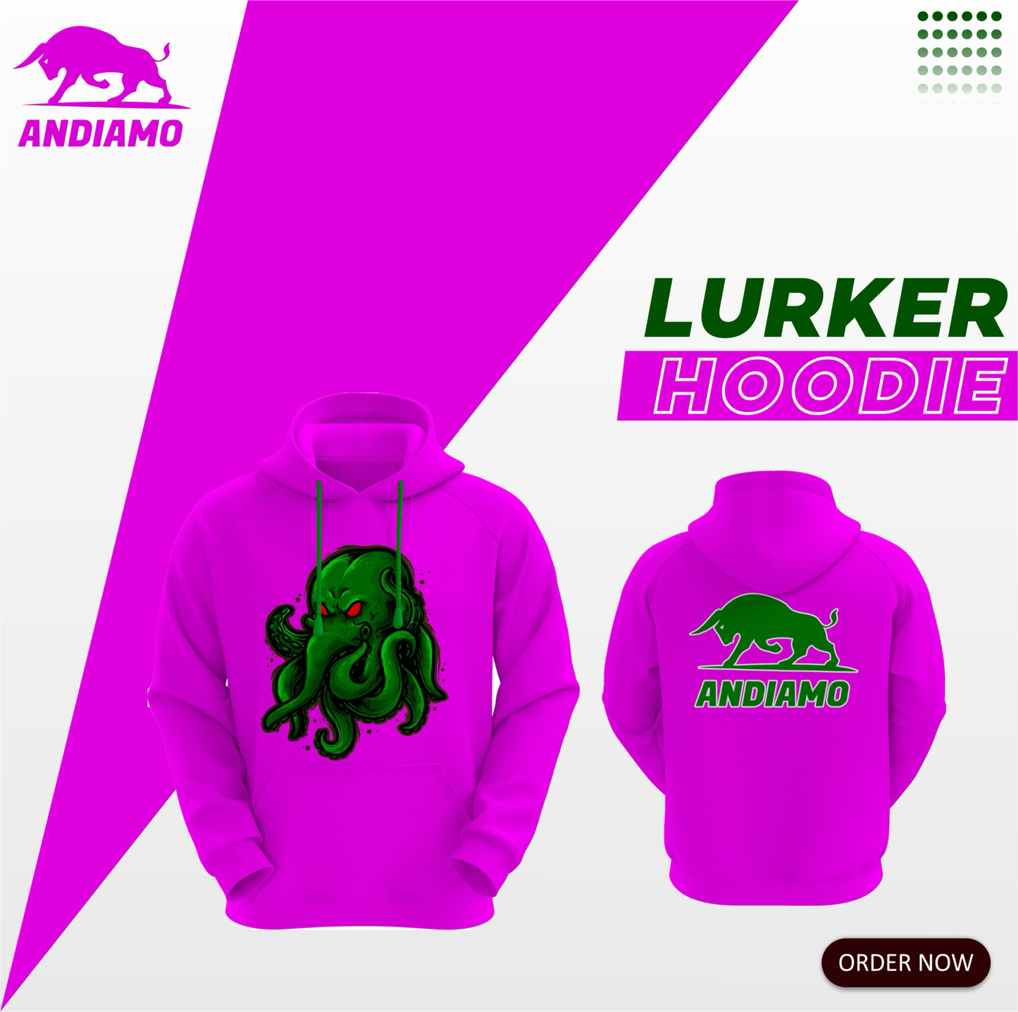 Pink Lurker Hoodie
