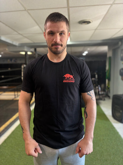 ANDIAMO BASICS (red logo) T-shirt