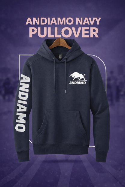 NAVY PULLOVER w/ Sleeve