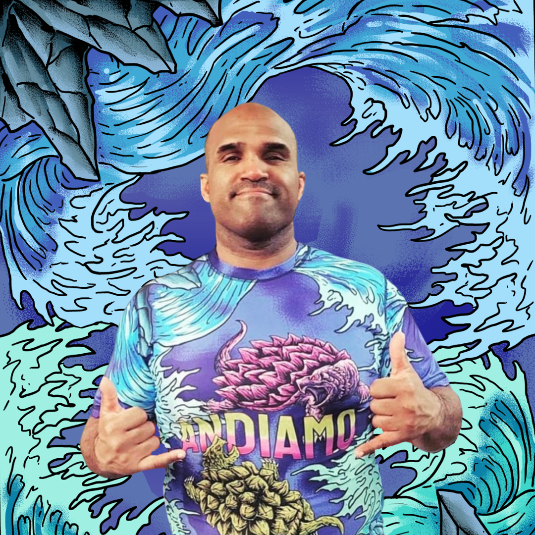 Water Turtles (Spike & Bolder)  Rashguard