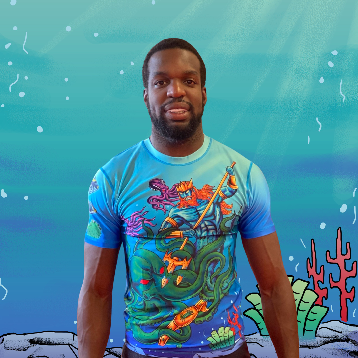 Neptune Vs Lurker Rashguard