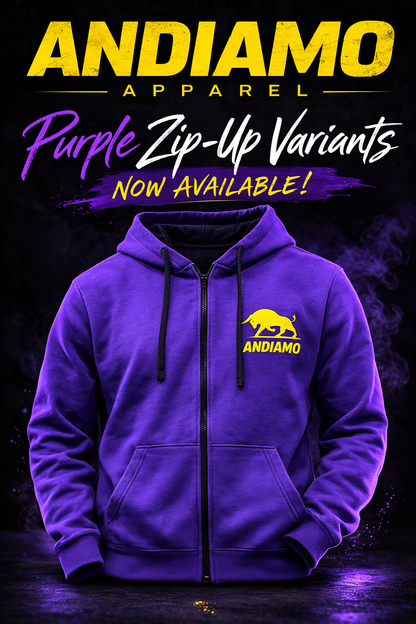 Purple Andiamo Zip Up